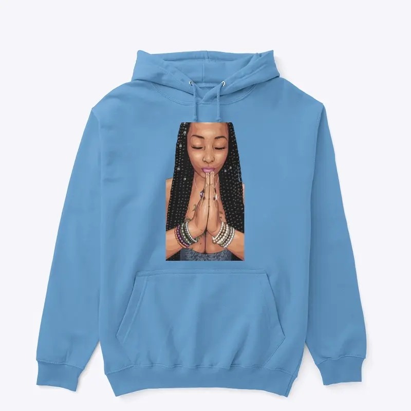 Men's Praying Hands Pullover Hoodie